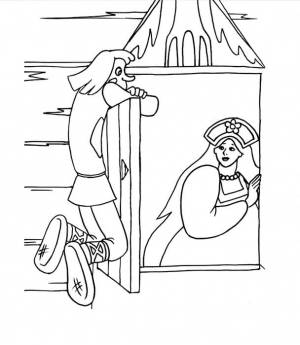 Раскраска Летучий корабль 11