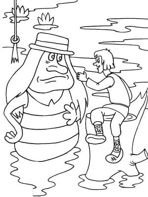 Раскраски Корабль, Раскраска Летучий корабль летучий корабль