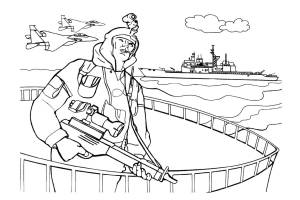 Раскраска Великая Отечественная Война