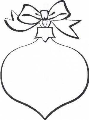 Раскраски Ёлочные Игрушки
