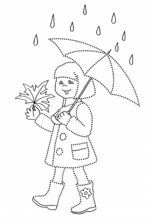 Раскраски Осень   в формате