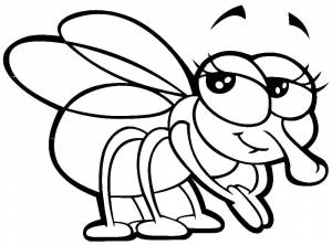 Раскраска Муха-Цокотуха 10