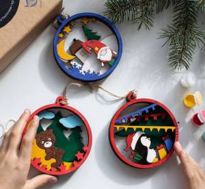 Набор елочных игрушек