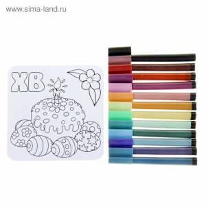 Магнит-раскраска Кулич