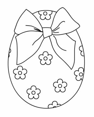 Шаблон пасхальных яиц