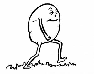 Раскраска картошка