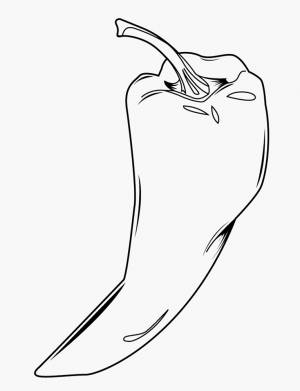 Раскраски Перец