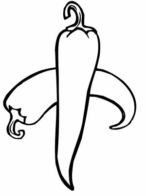 Перец раскраска для детей