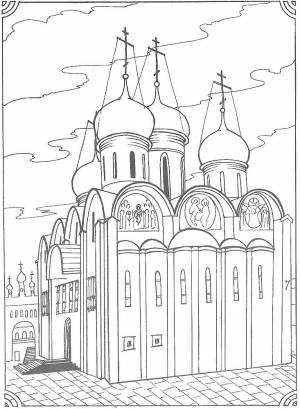Раскраски Православные