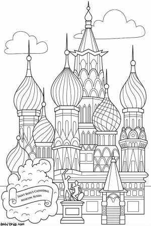 Раскраска собор