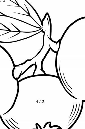 Раскраска Клюква ♥ Раскрашивать Онлайн  !