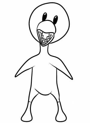 Раскраска Радужные Друзья