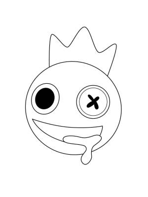 Раскраска Радужные Друзья