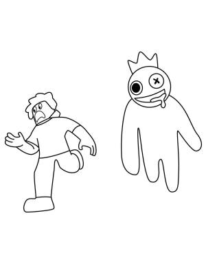 Раскраски Радужные Друзья