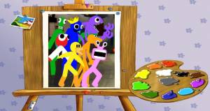 Раскраски Радужные друзья