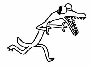 Раскраска Радужные Друзья