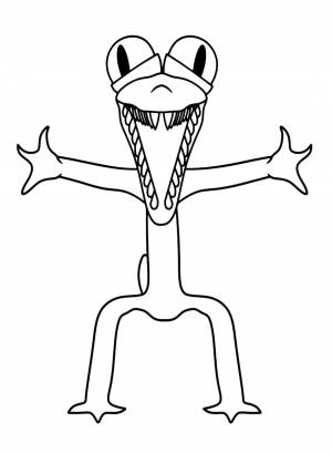 Раскраска Радужные Друзья