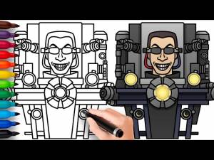 КАК НАРИСОВАТЬ G-MAN 4