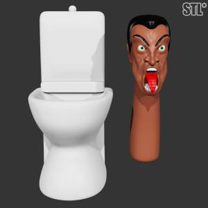 Файл STL SKIBIDI ТУАЛЕТ G-MAN G-TOILET ・Модель для печати в 3D ・Cults