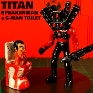 Файл STL Skibidi Туалет Titan Speakerman