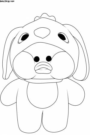 Уточка лалафанфан рисунок