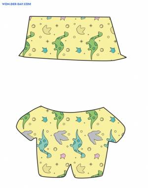 Одежда для утки лалафанфан раскраска