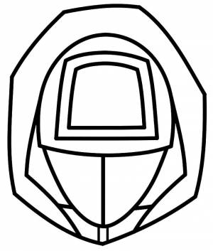 Раскраска Игра в кальмара 17