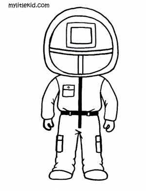 Как Нарисовать Игру В Кальмара Фото