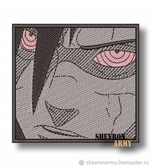 Нашивка на одежду аниме Наруто Риннеган Мадара