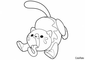 Раскраска Кошечка Кэнди