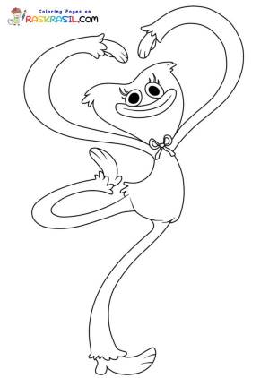 Раскраски Киси Миси