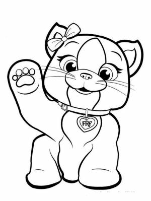 Милые раскраски   в формате