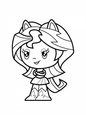 Милые раскраски   в формате