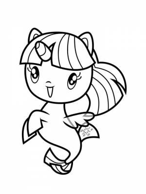 Милые раскраски   в формате