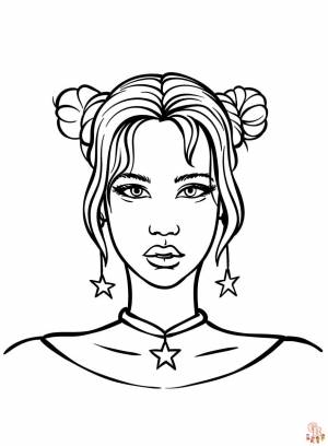 Раскраски знаменитостей для печати  для детей и взрослых