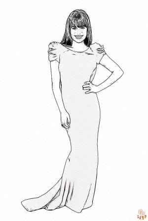 Раскраски знаменитостей для печати  для детей и взрослых