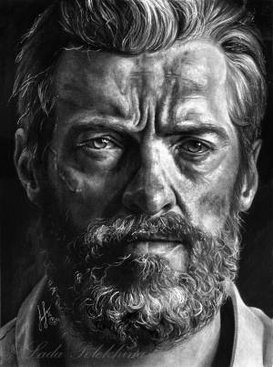 Портрет простым карандашом