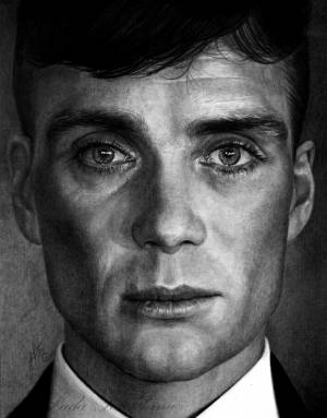 Портрет простым карандашом