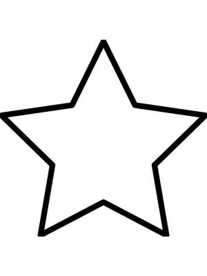 Раскраска Звезда
