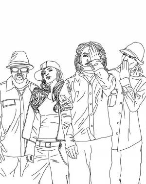 Раскраски Знаменитости   в формате