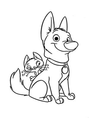 Раскраска Вольт