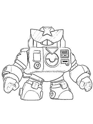 Раскраска Вольт Браво Старс 6