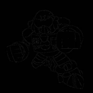 Раскраска Вольт из Бравл Старс