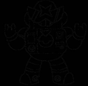 Раскраски Бравл Старс  в хорошем качестве,  ,  на VipRaskraski