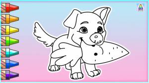 Как нарисовать СОБАКУ ВОЛЬТА из мультика Вольт