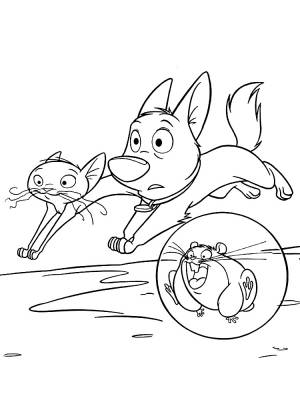 Раскраски Вольт