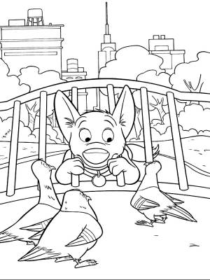 Раскраски Вольт