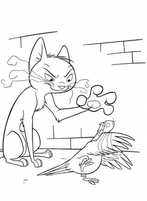 Раскраски Вольт