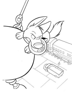 Раскраска Вольт