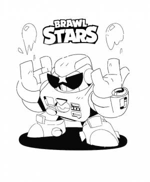 Раскраска Вольт из Браво Старс